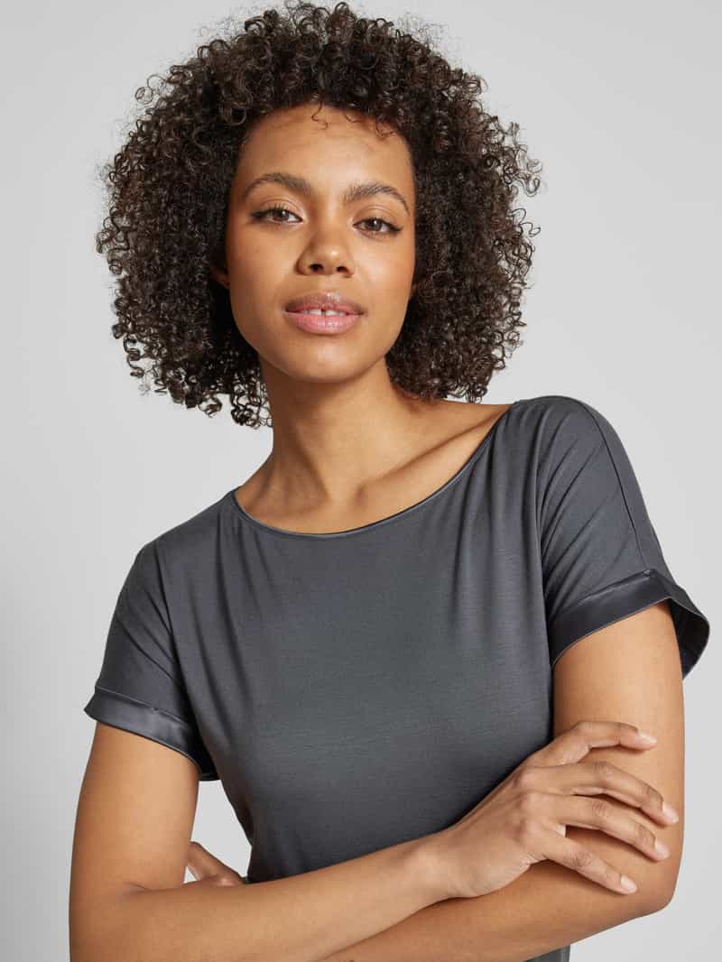 Mey T-shirt met boothals grijs, foto 5