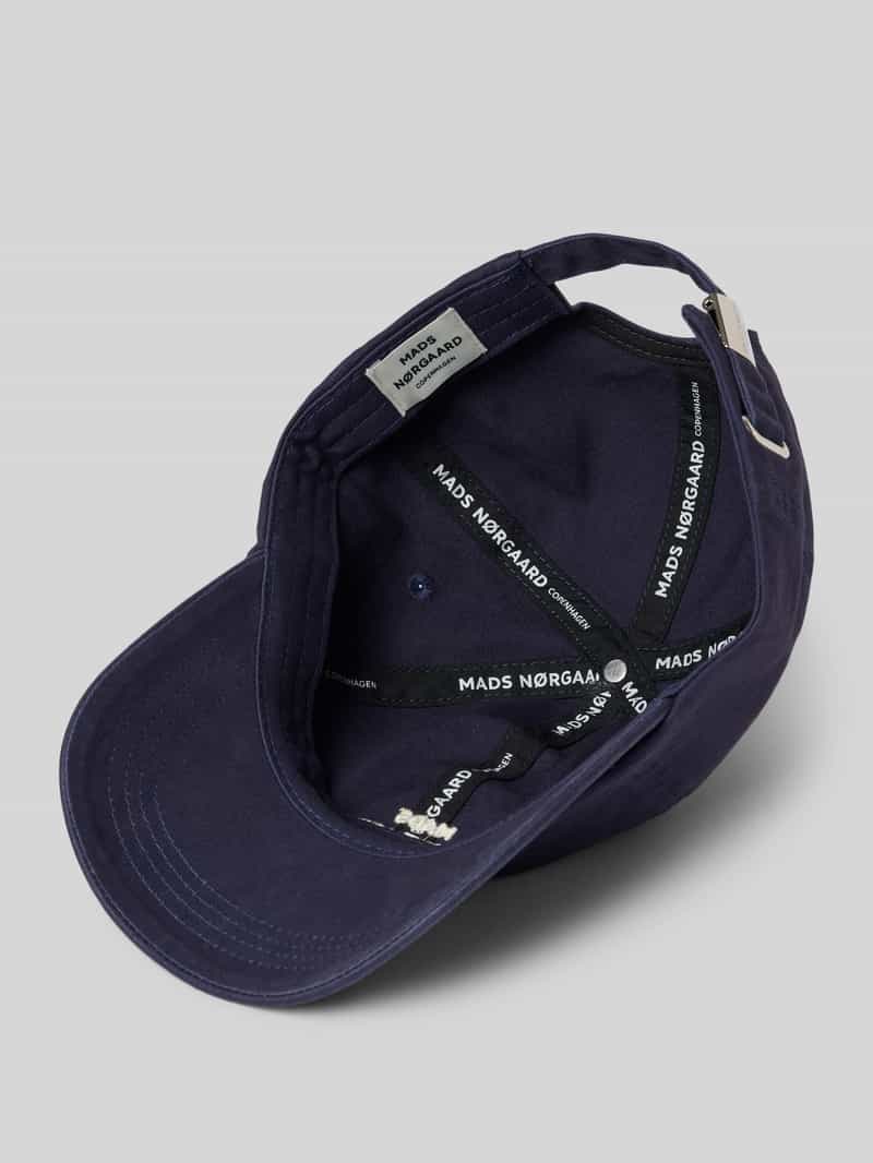 MADS NØRGAARD Baseballpet met labelstitching