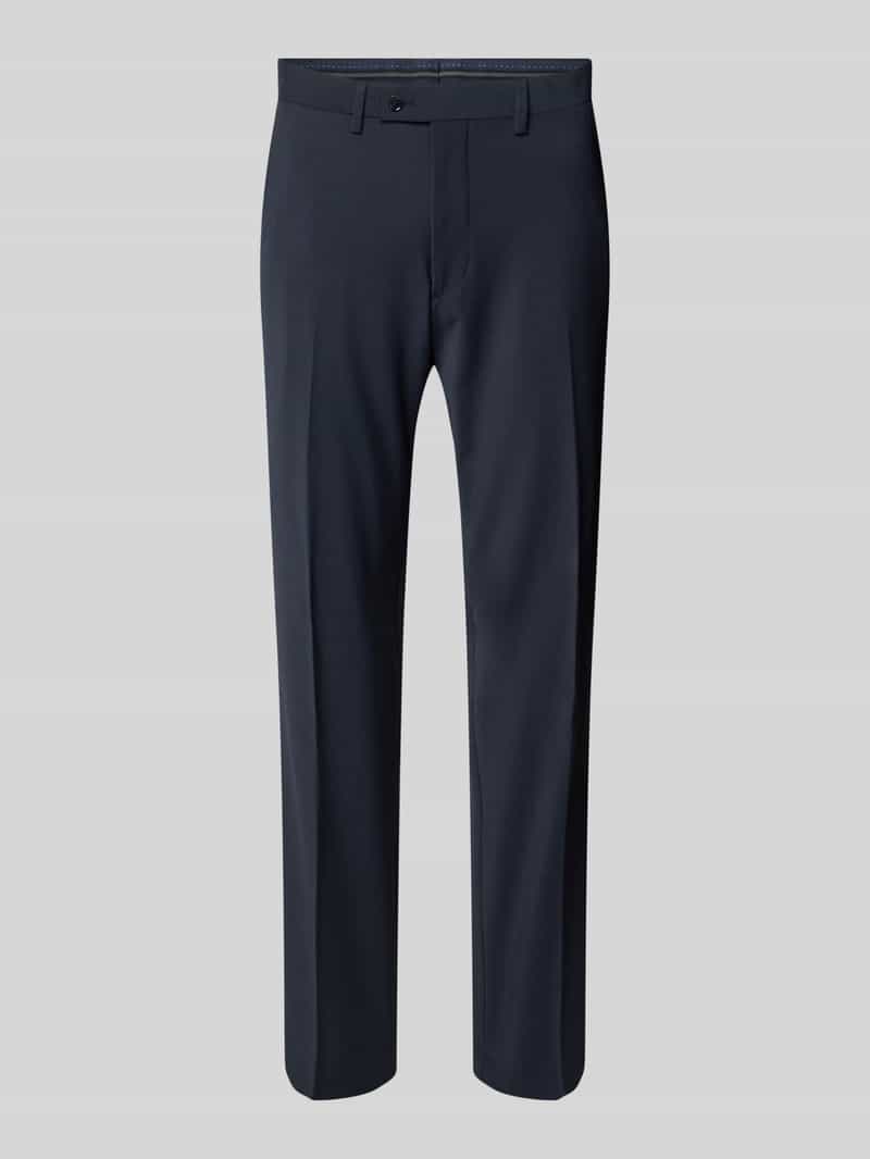 Christian Berg Men Regular fit pantalon met persplooien