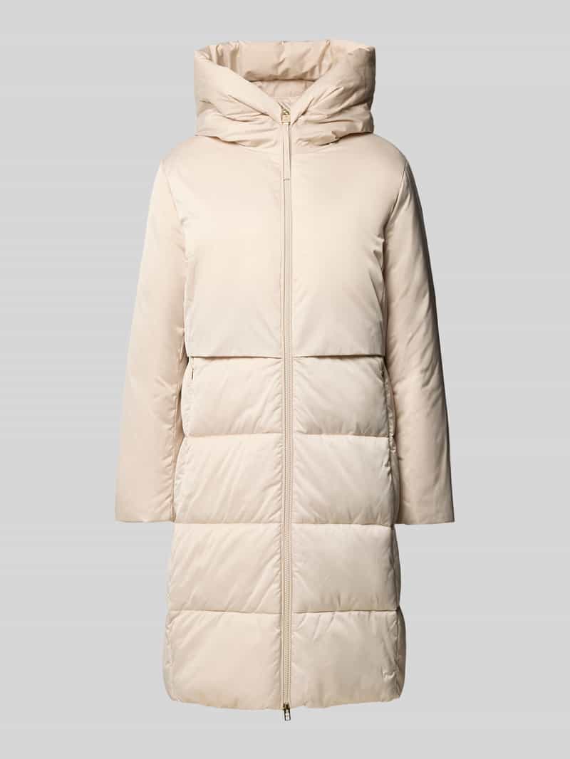 Joop! Gewatteerde lange jas met tweewegsritssluiting model 'CARMEN'