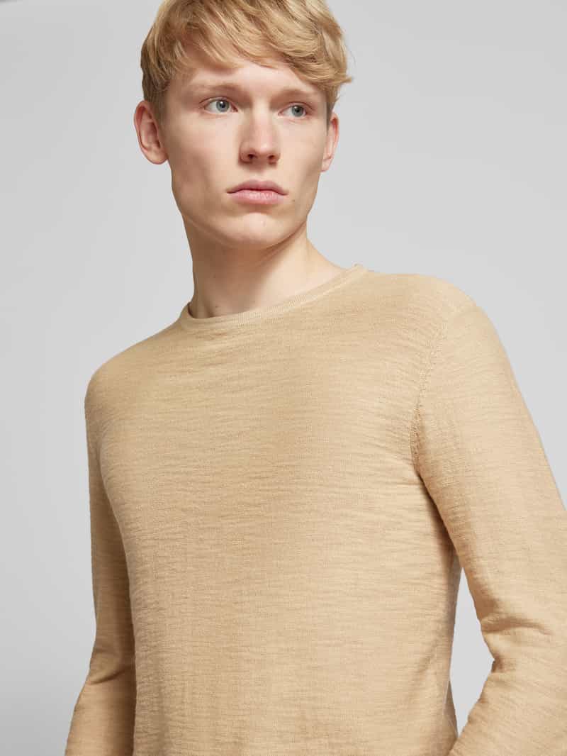 Blend Gebreide pullover met ronde hals model 'BHABAS'