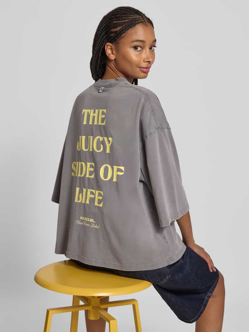 Karo Kauer Kort T-shirt in oversized-look