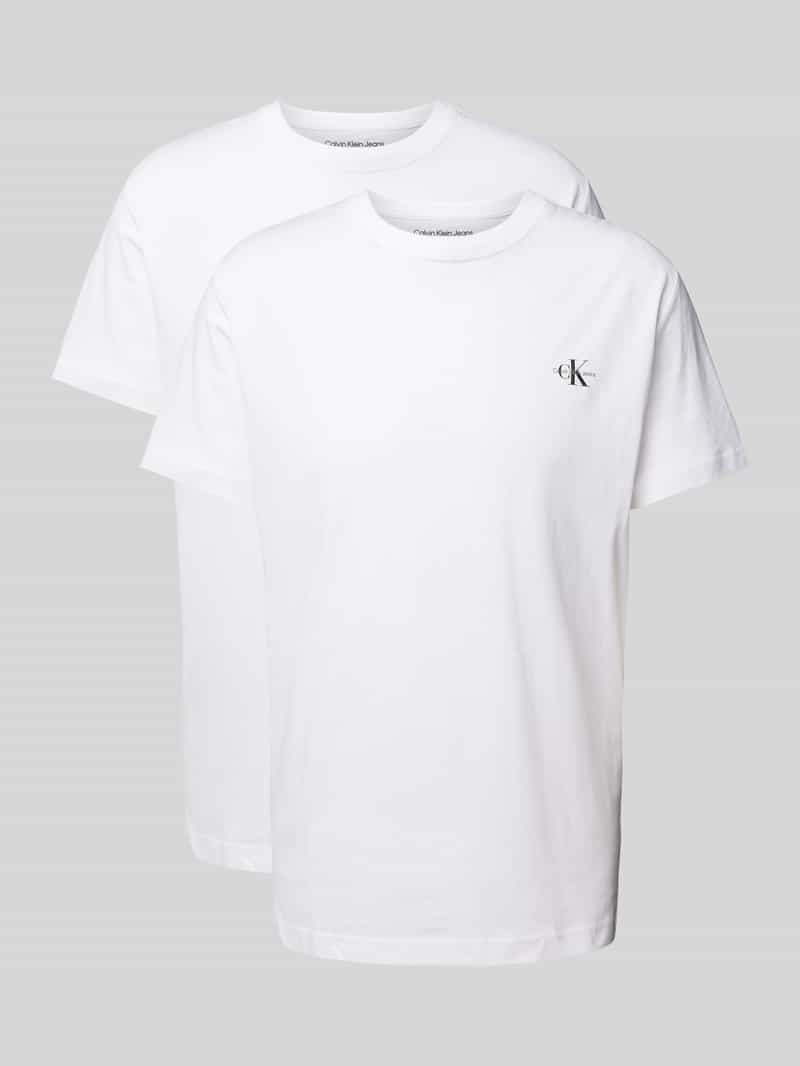 Calvin Klein T-shirt 2 PACK MONOLOGO (Set van 2)