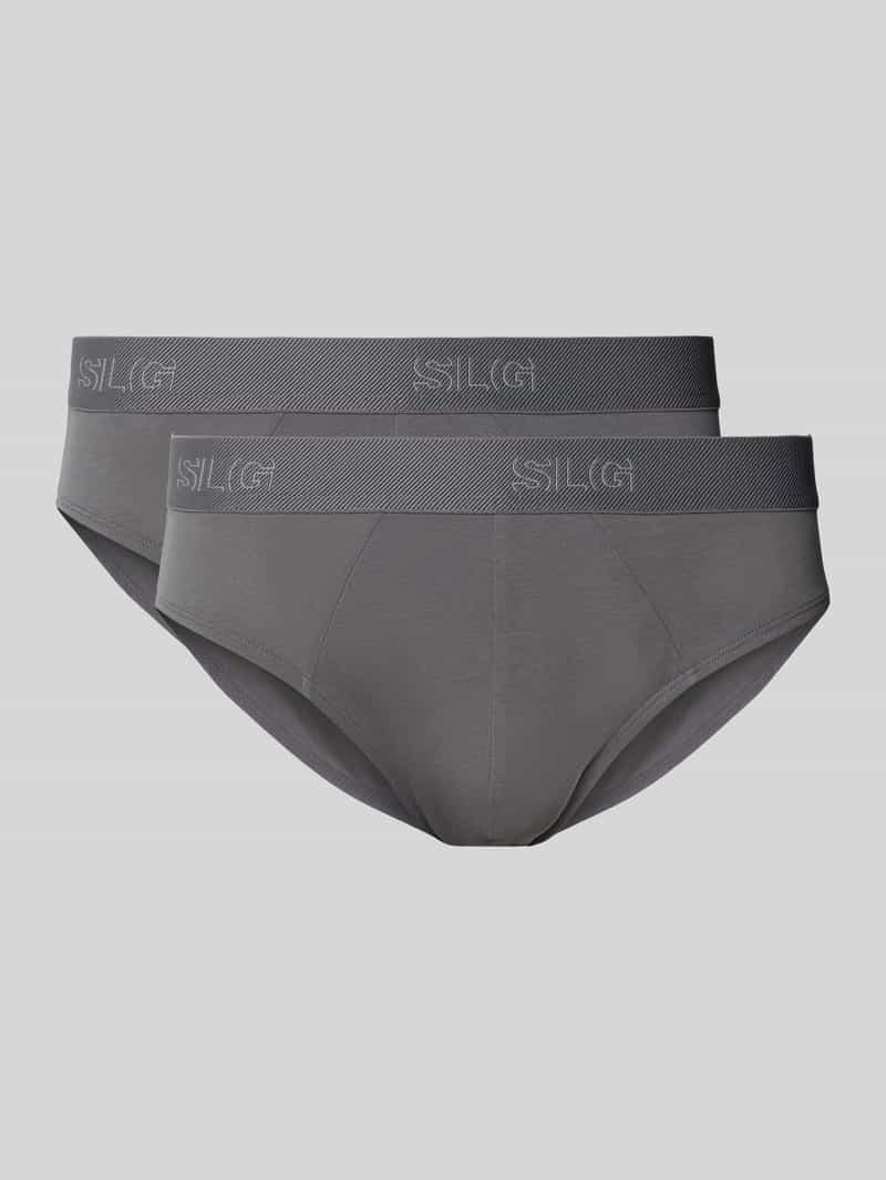 SLG Slip met label in band in een set van 2 stuks model 'Base Brief'