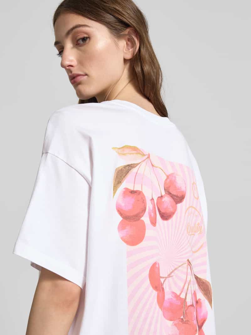 Only Regular fit T-shirt met motiefprint model 'VIVVI'