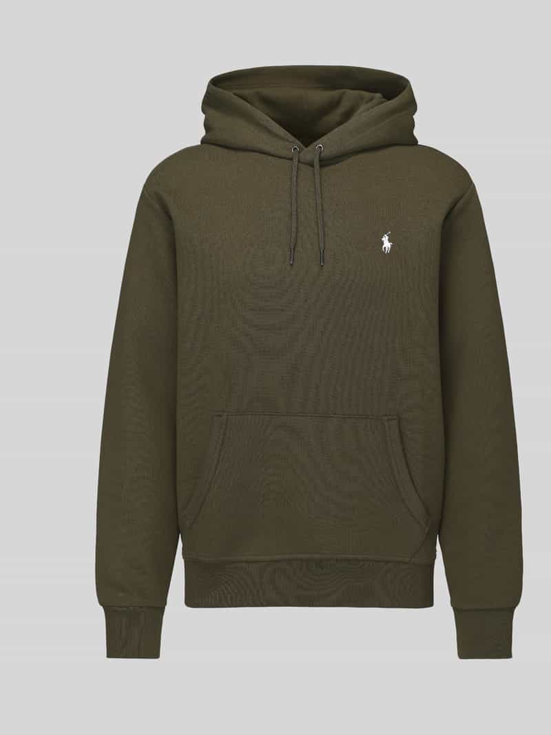 regular fit hoodie van katoenmix