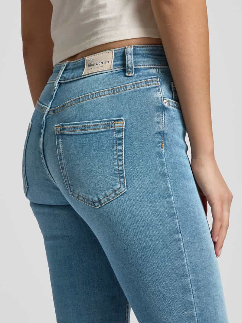 Only Wide leg jeans van biologische katoenmix model 'BLUSH'