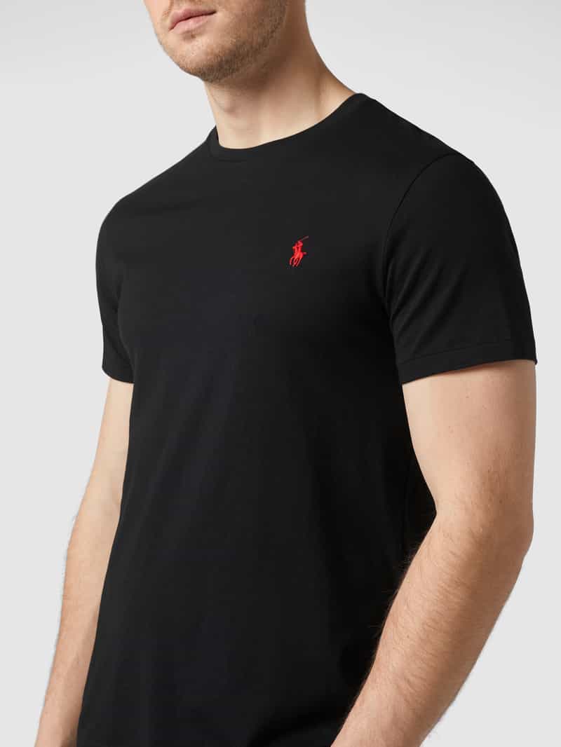 Polo Ralph Lauren Custom slim fit T-shirt met geborduurd logo