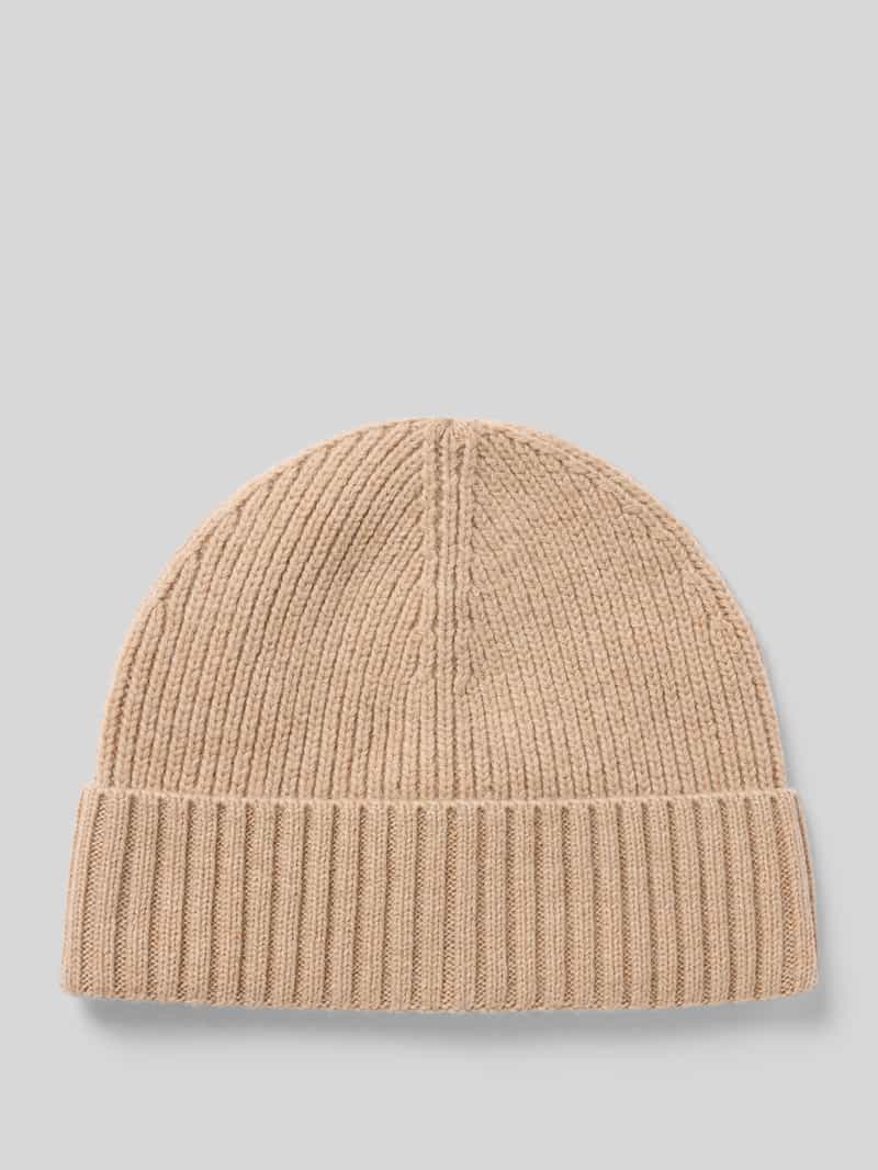 Beanie van mix van wol en kasjmier