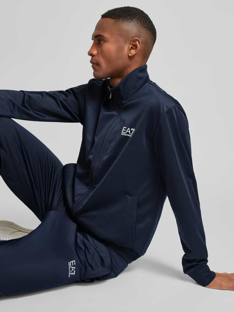 EA7 Emporio Armani Trainingspak met labelprint