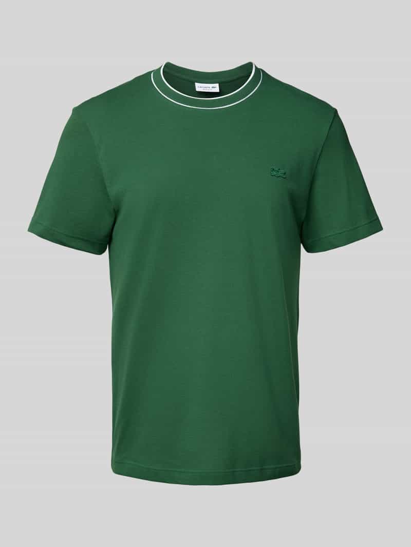 Lacoste Regular fit T-shirt van katoenmix
