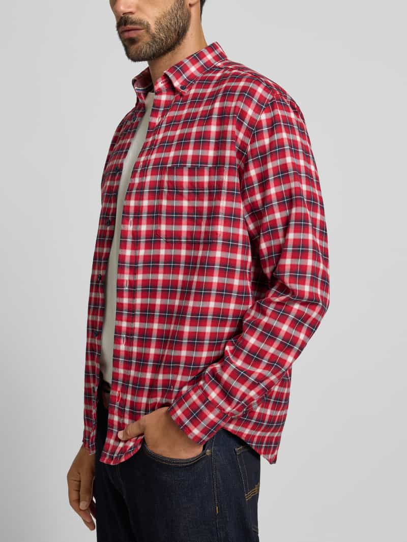 OLYMP Level Five Casual fit vrijetijdsoverhemd met button-downkraag