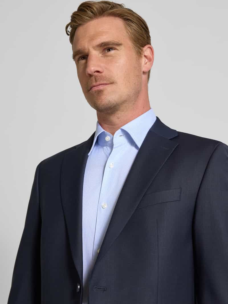 Boss Slim fit zakelijk overhemd van katoenmix model 'HANK'