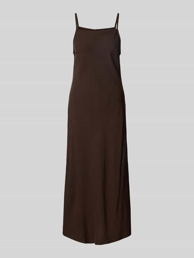 someday Midi-jurk met vierkante hals model 'Qualeza'