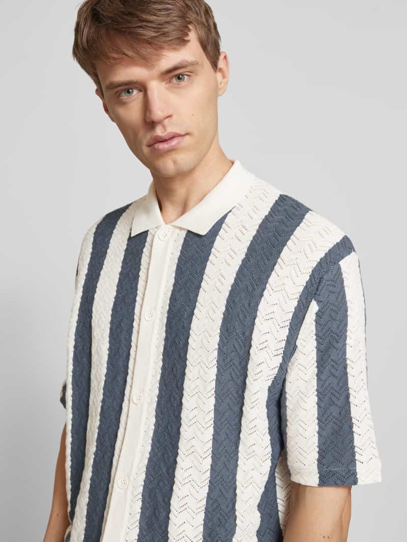 jack & jones Regular fit vrijetijdsoverhemd met polokraag model 'TYLER'