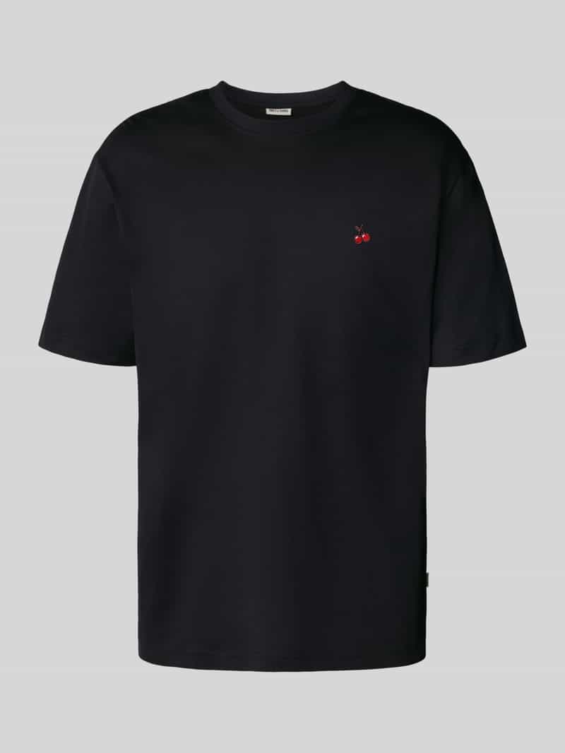 Only & Sons Regular fit T-shirt van puur katoen