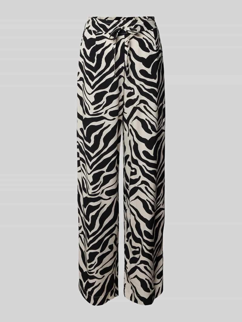 Christian Berg Woman Stoffen broek met tunnelkoord