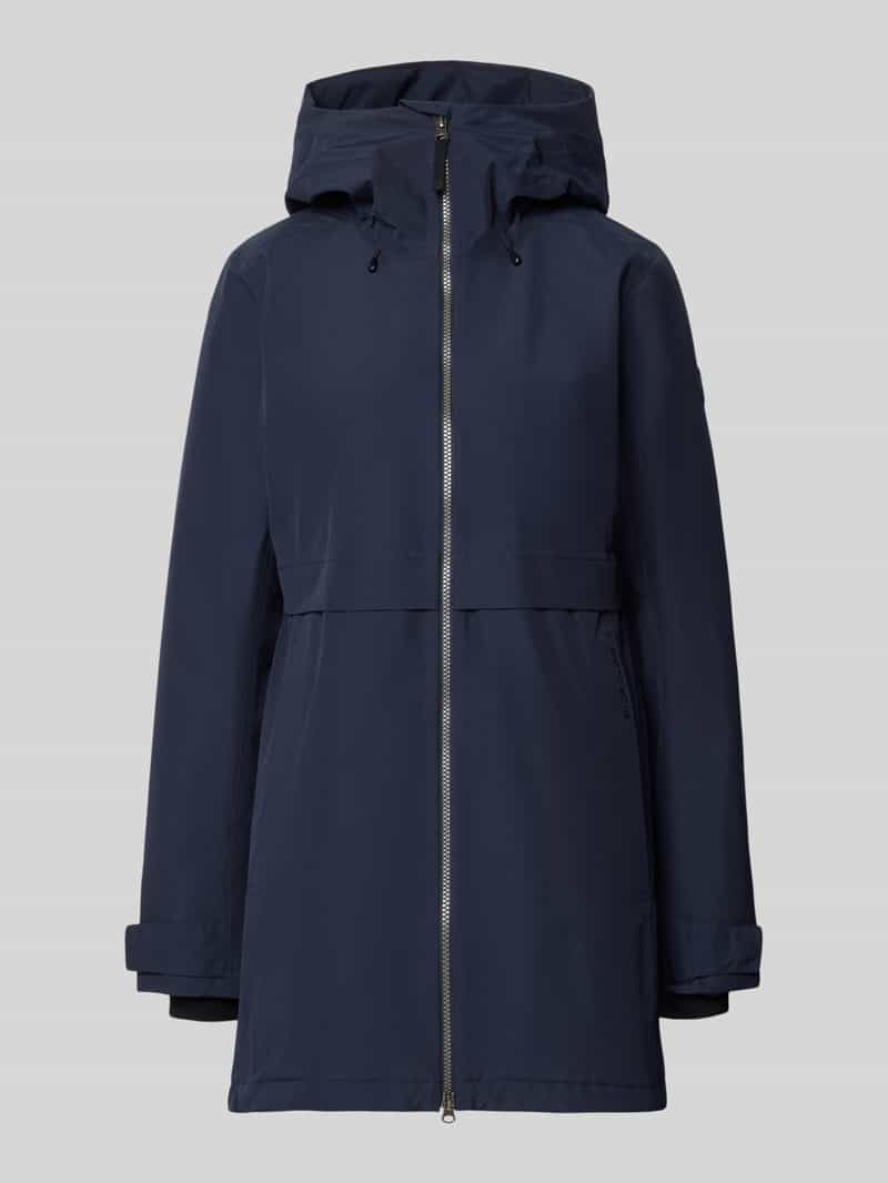 Didriksons Tiril, parka, dames, donkerblauw
