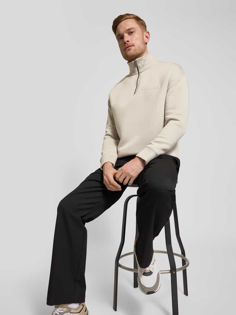 CK Calvin Klein Sweatshirt met labeldetail