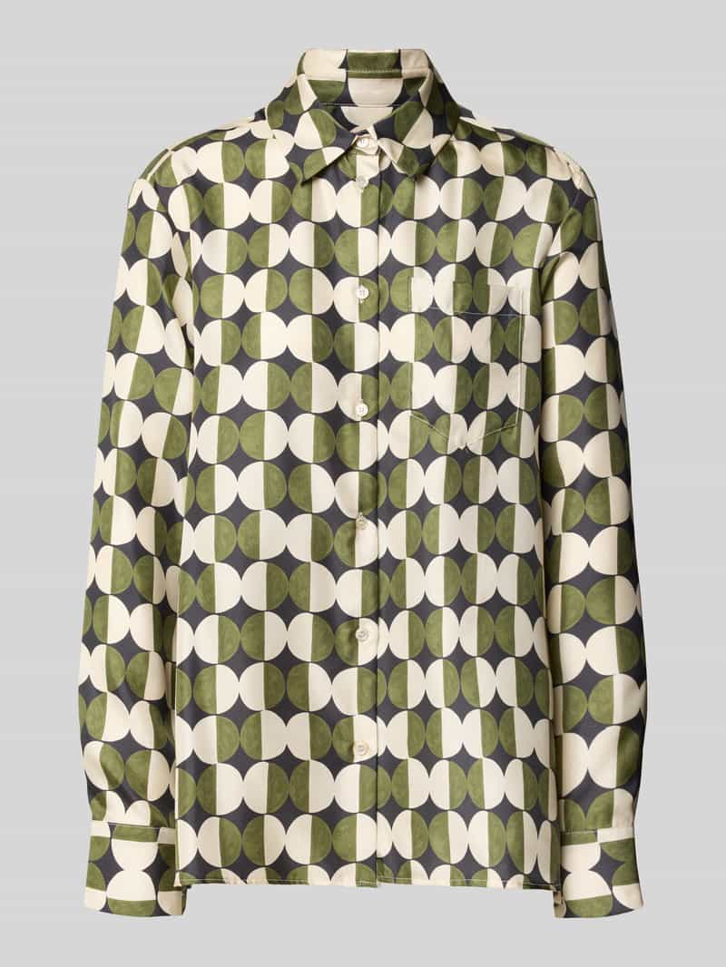 Weekend Max Mara Regular fit overhemdblouse van pure zijde model 'RIVE'