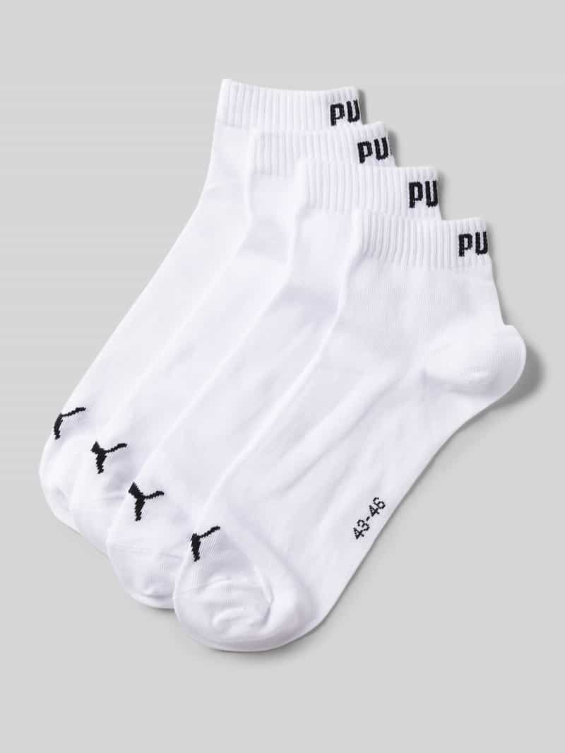 Puma Sokken met logodetail in een set van 4 paar