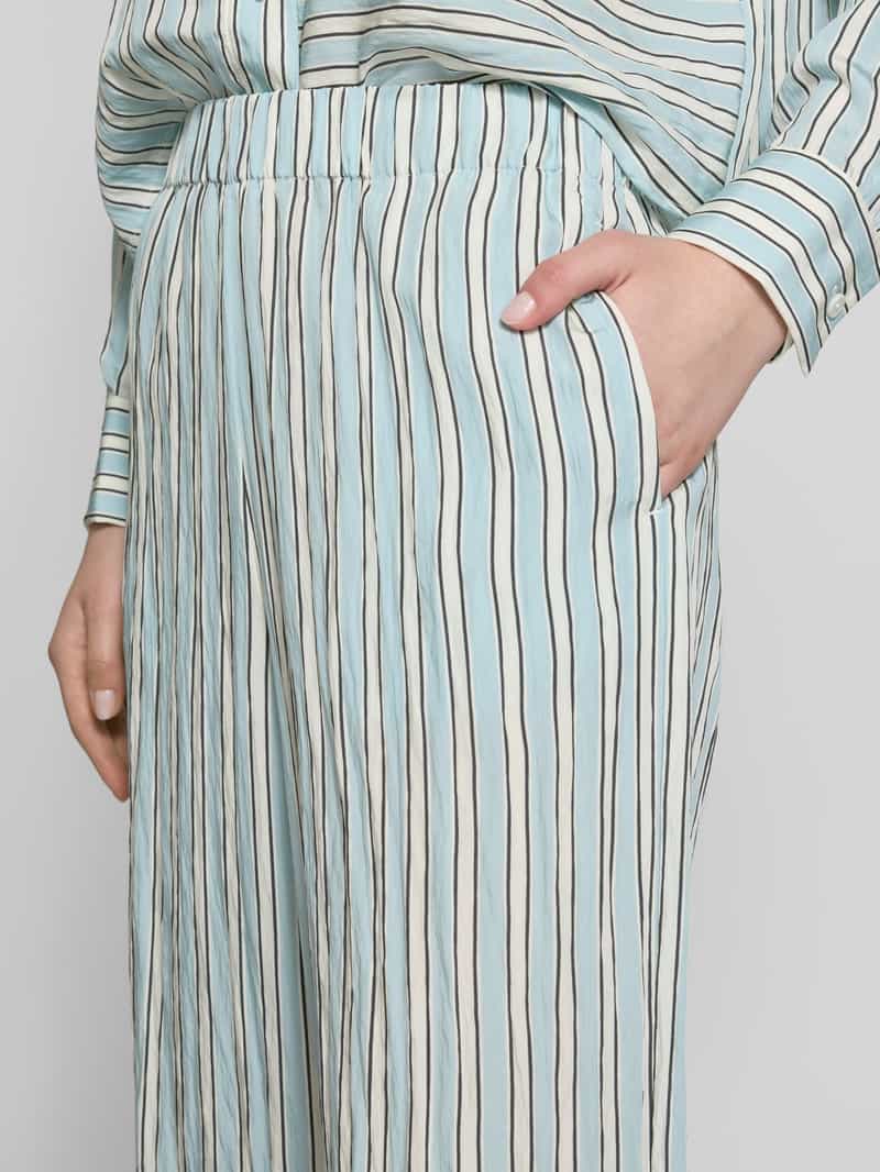 Marc O'Polo DENIM Relaxed fit stoffen broek met elastische band