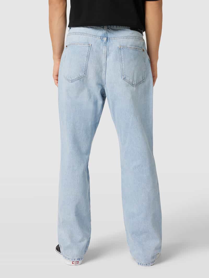 Baggy fit jeans met merkdetail REVIEW