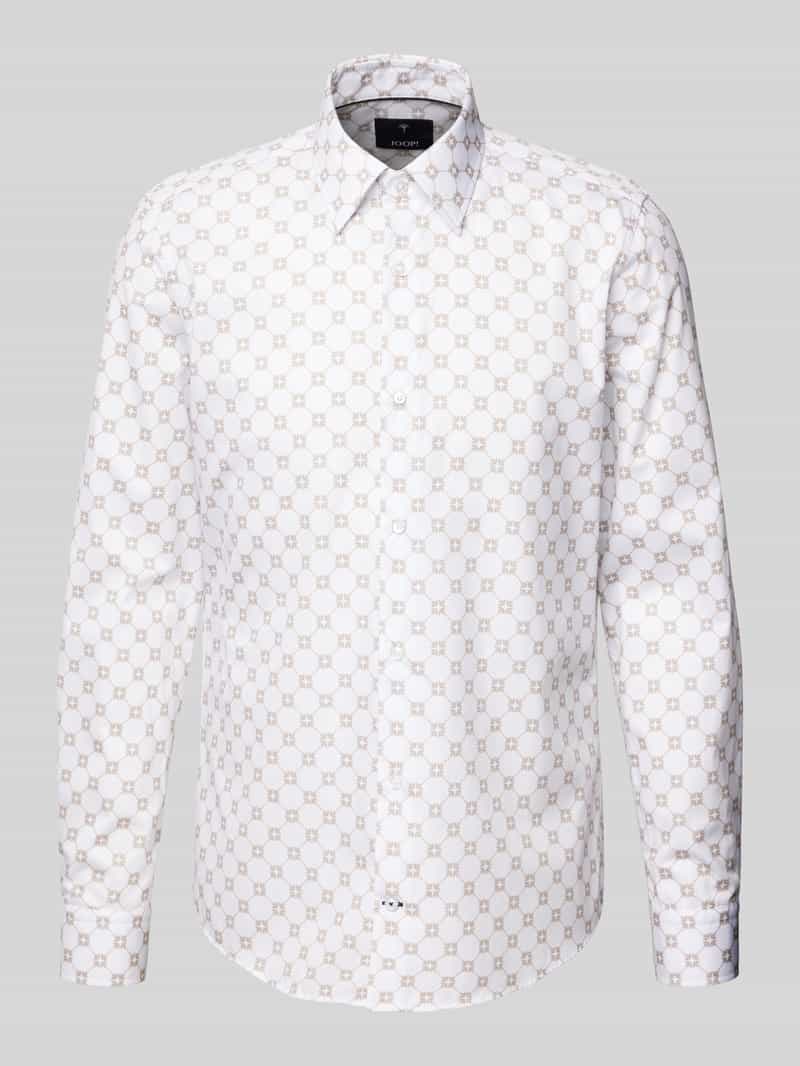 JOOP! Collection Slim fit zakelijk overhemd met kentkraag model 'Pierce'