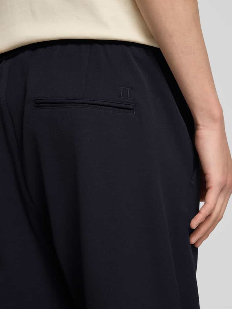 Les Deux Tapered fit stoffen broek met tunnelkoord model 'Como'