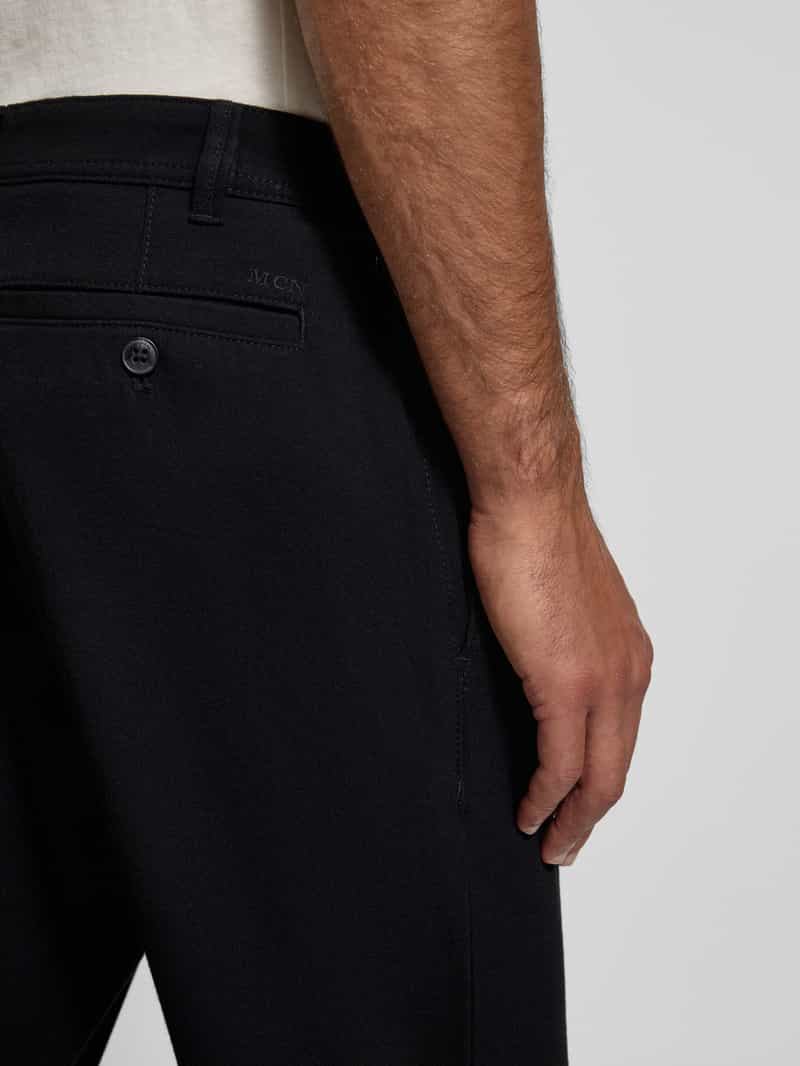 MCNEAL Slim fit stoffen broek met achterzakken