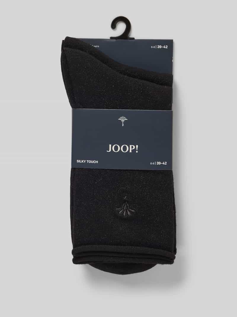 JOOP! Collection Sokken met labelstitching