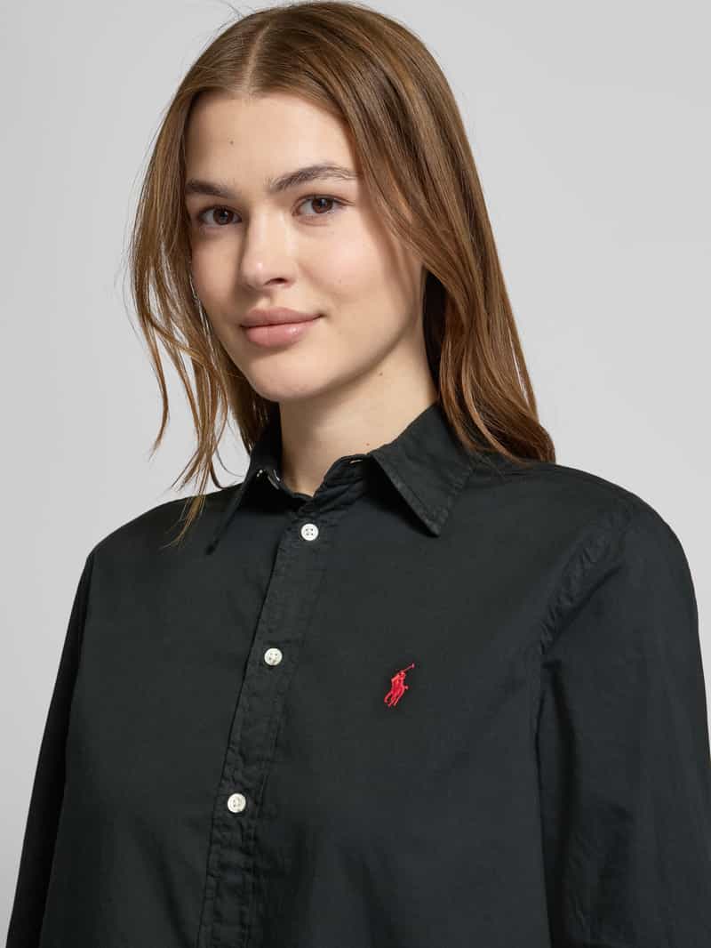 Polo Ralph Lauren Relaxed fit overhemdblouse met kentkraag