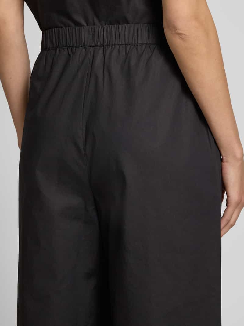 Christian Berg Woman Straight leg stoffen broek met elastische band