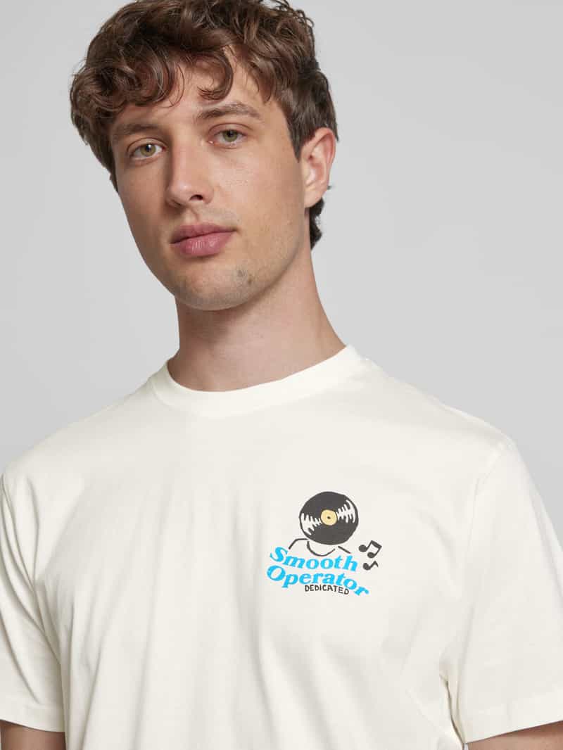 Dedicated T-shirt met ronde hals model 'Smooth Operator'