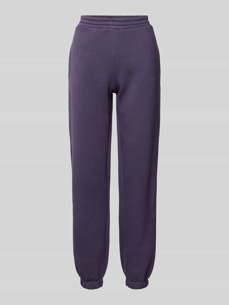 Review Regular fit joggingbroek met katoen