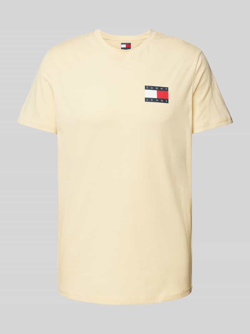 Tommy Jeans T-shirt met labelprint
