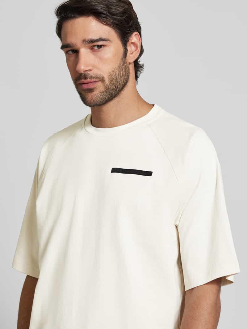 EA7 Emporio Armani T-shirt met labeldetail