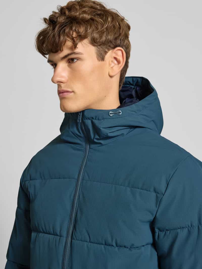 jack & jones Gewatteerd jack met capuchon
