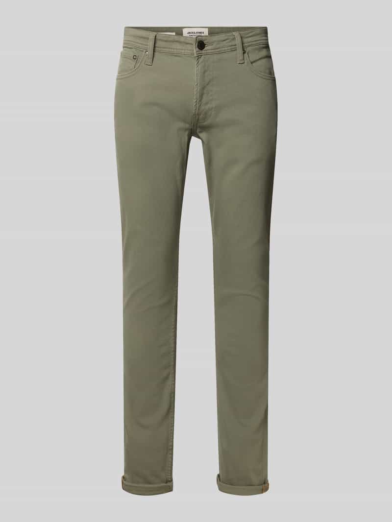 jack & jones Slim fit jeans met steekzakken model 'GLENN'