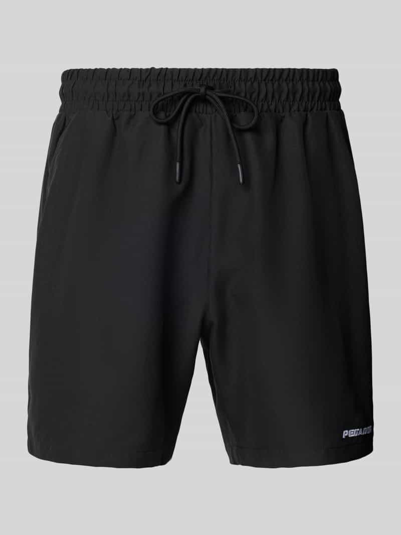 Zwembroek met labelstitching