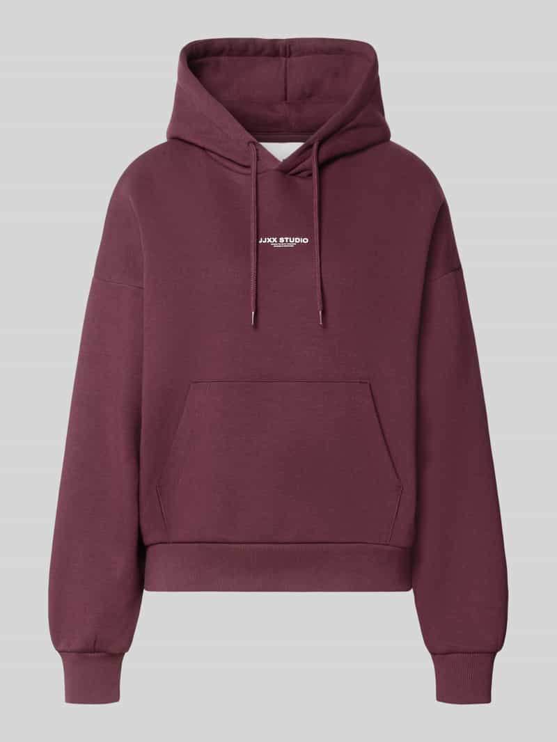 relaxed fit hoodie van katoenmix model 'VESTERBRO'