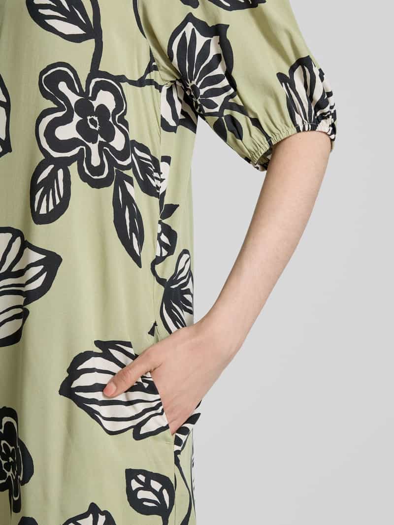 JAKE*S STUDIO WOMAN Knielange jurk met V-hals