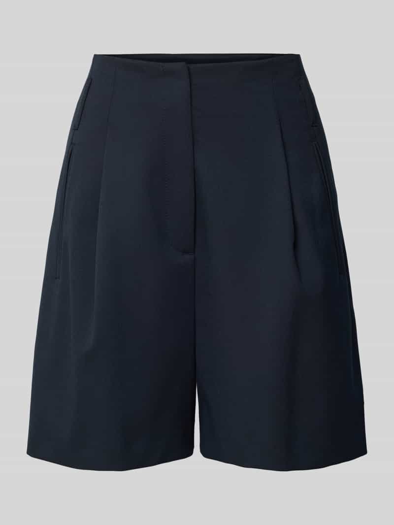 Marc O'Polo Regular fit bermuda met bandplooien