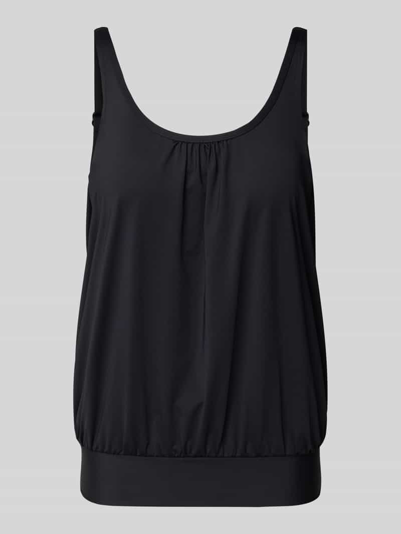 Lascana Straight leg stoffen broek met persplooien