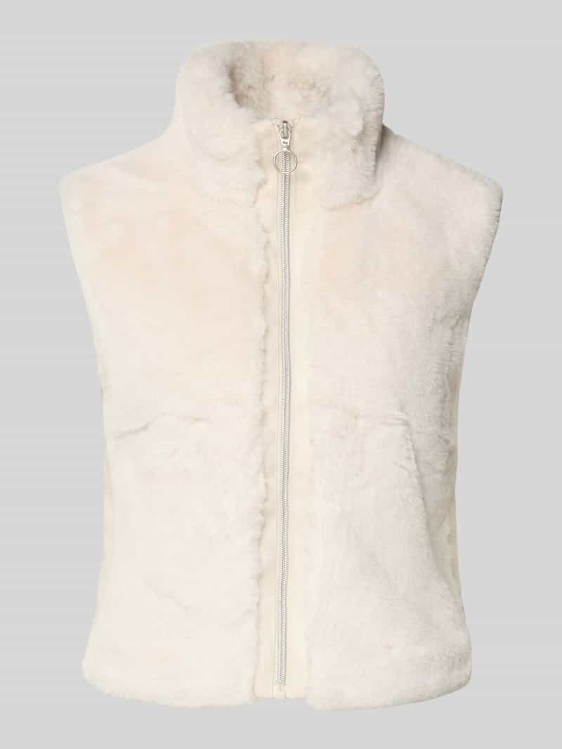 Betty Barclay Gilet met imitatiebont
