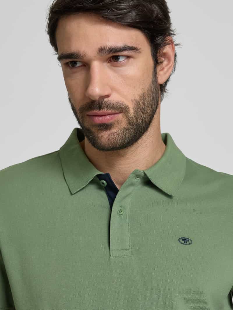 Tom Tailor Regular fit poloshirt van puur katoen