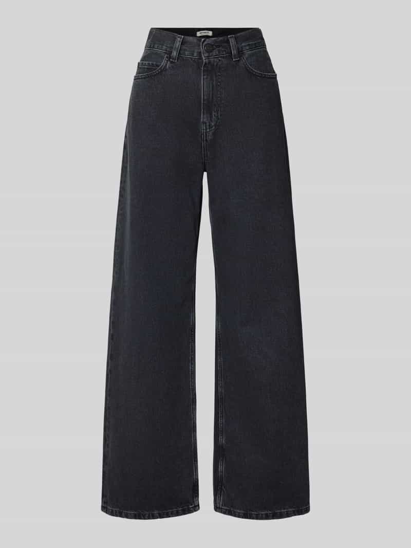 Wide leg jeans in 5-pocketmodel model 'Jane'