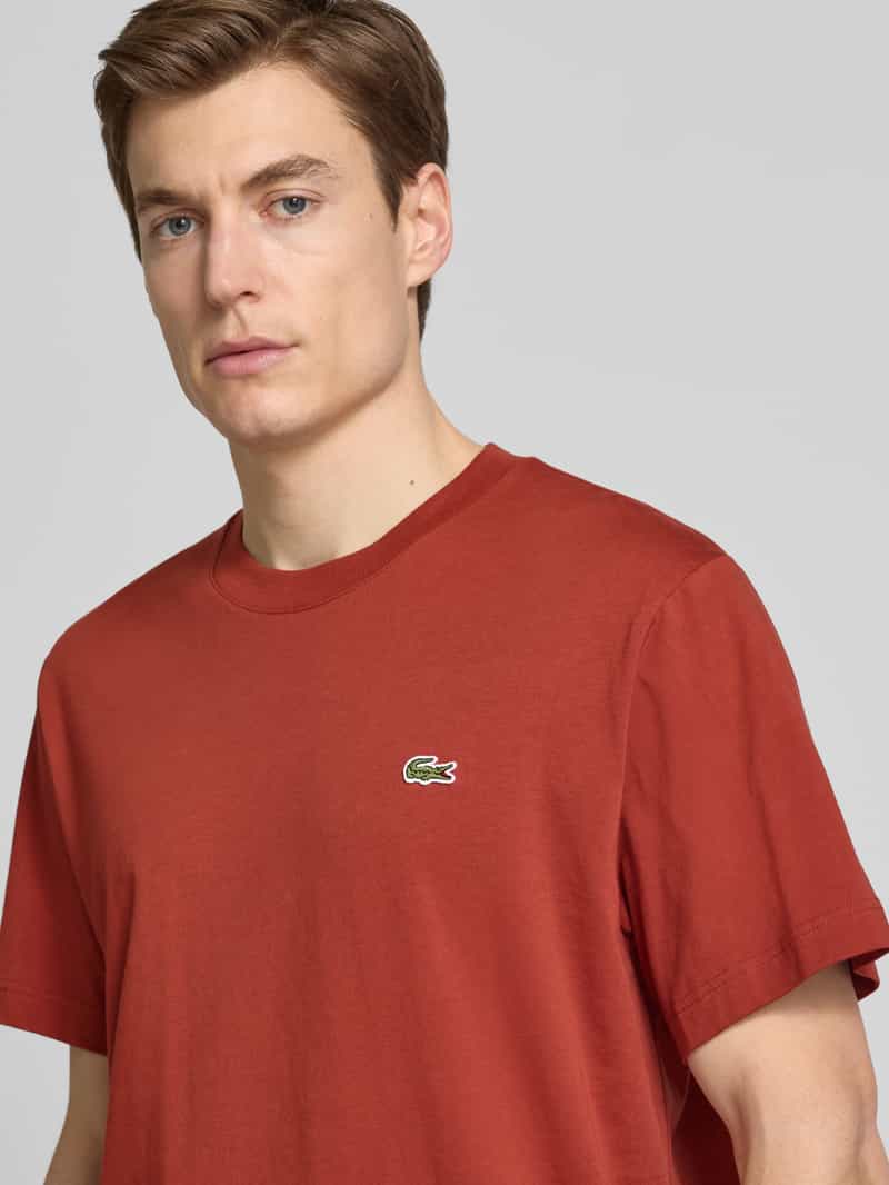 Lacoste T-shirt met labelpatch
