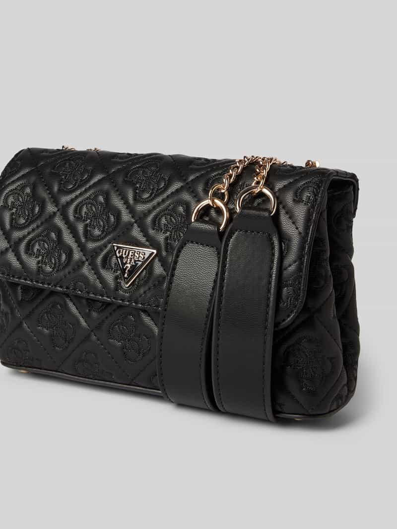 Guess Handtas met labelapplicatie model 'ADELASIA'