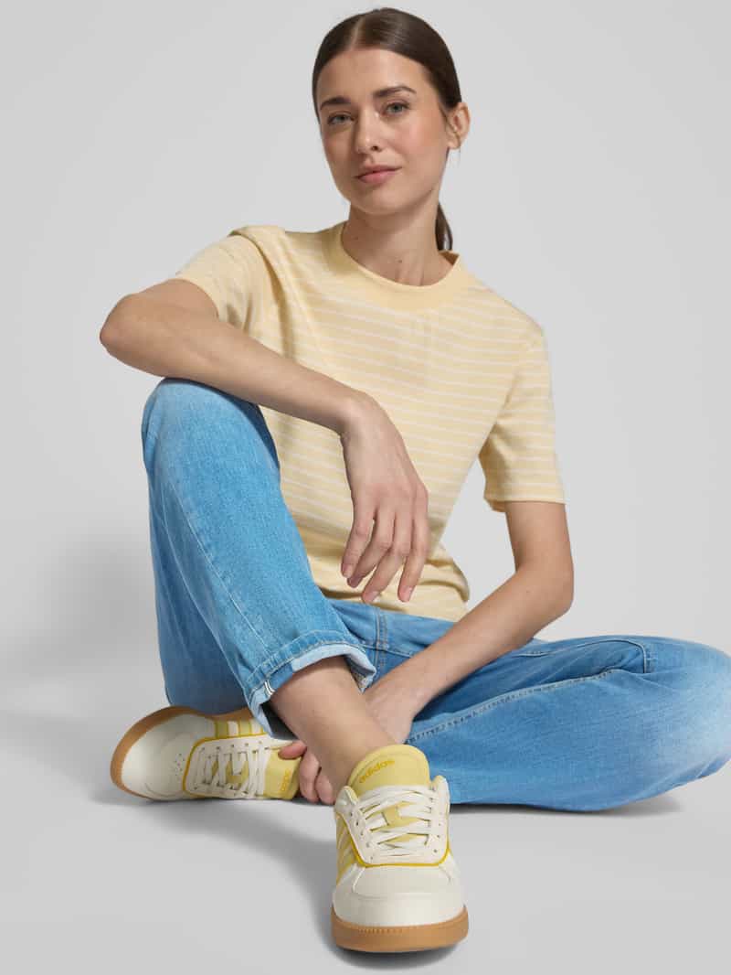 CAMBIO Slim fit jeans met paspelzakken model 'PEARLIE'